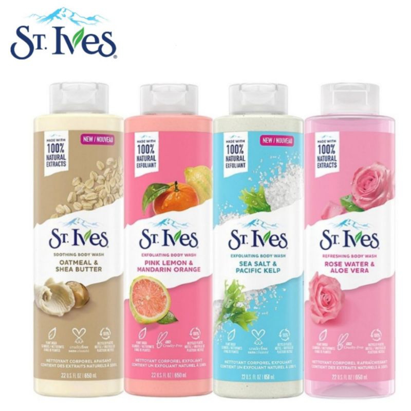 Jual St Ives Body Wash 473ml Shopee Indonesia