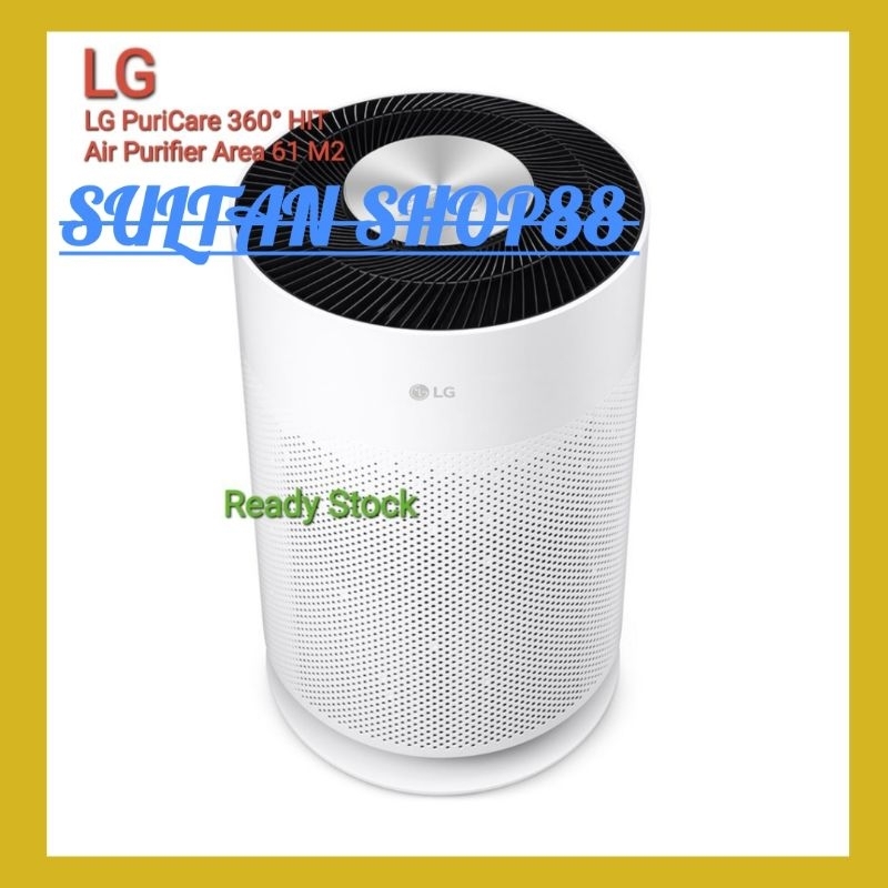 Jual LG AIR PURIFIER AS60GHWG0 360° CONVERAGE AREA 61 M2 I AIR PURIFIER