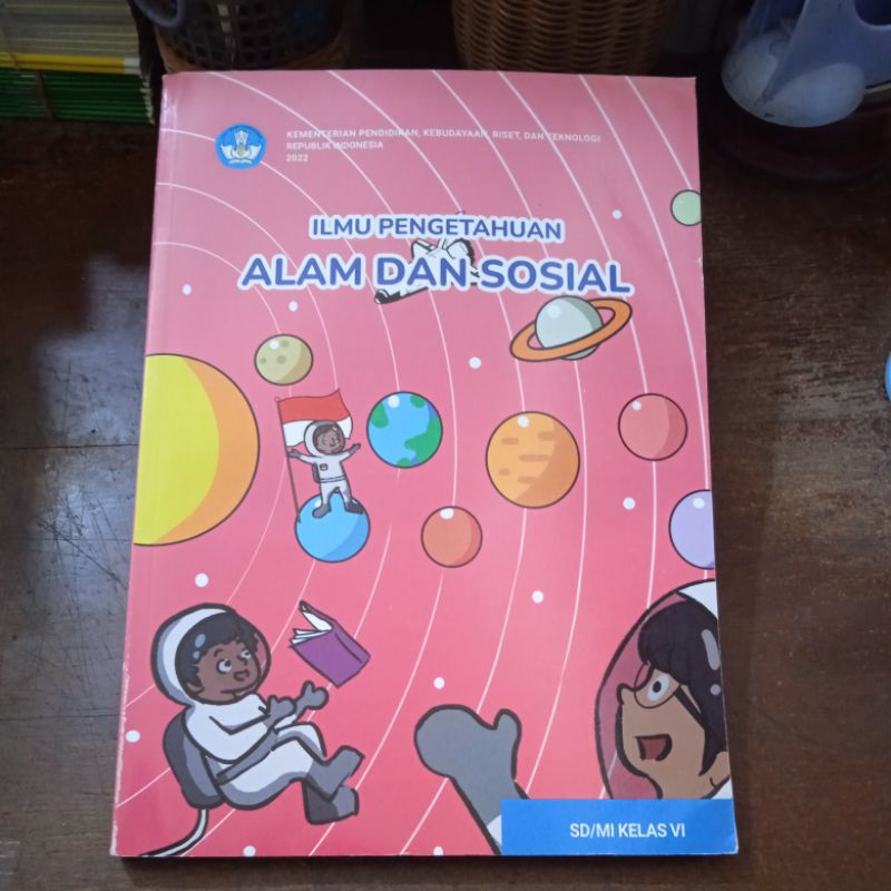 Jual Kelas 6 SD/MI IPAS Ilmu Pengetahuan Alam Dan Sosial Kurikulum ...