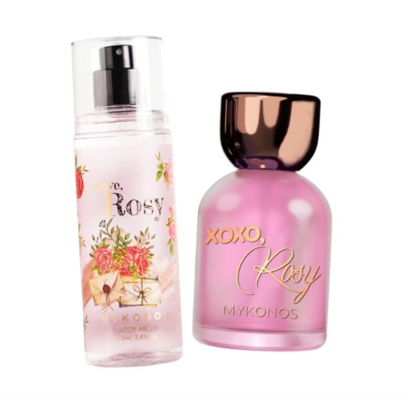 Jual [FREE TESTER RANDOM] GLOBAL BEAUTY SHOP X MYKONOS - Xoxo Rosy EDP ...