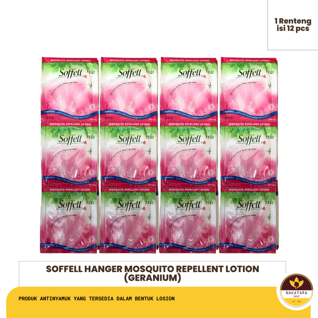 Jual SOFFELL HANGER SACHET RENCENG ALL VARIANT ISI 12 PCS | Shopee ...