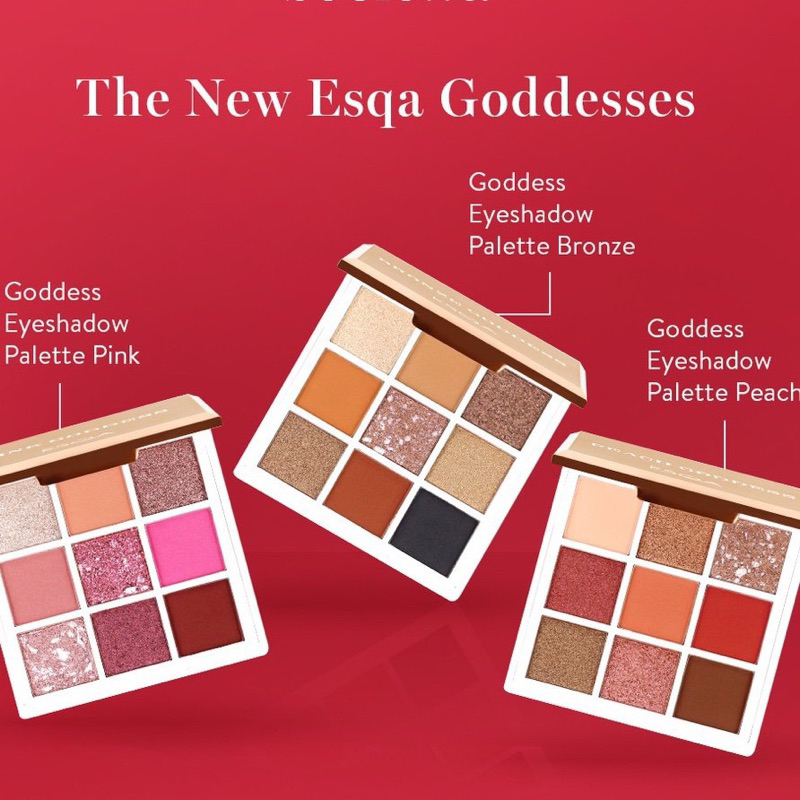 Jual ESQA Goddess Eyeshadow Palette Shopee Indonesia