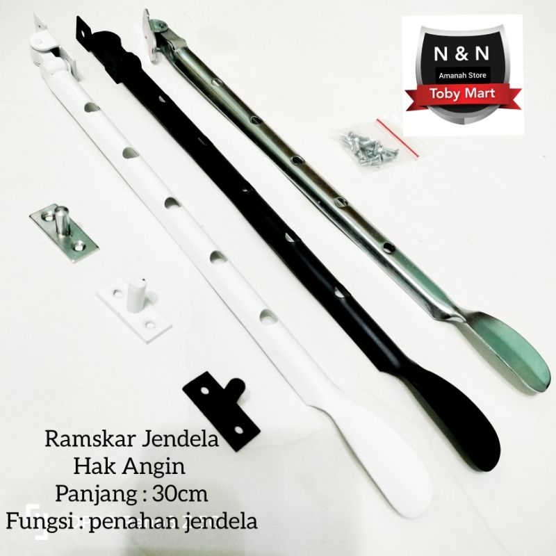 Jual Ramskar lubang 30cm penahan jendela Terbaru - Lamskar sendok Hitam ...