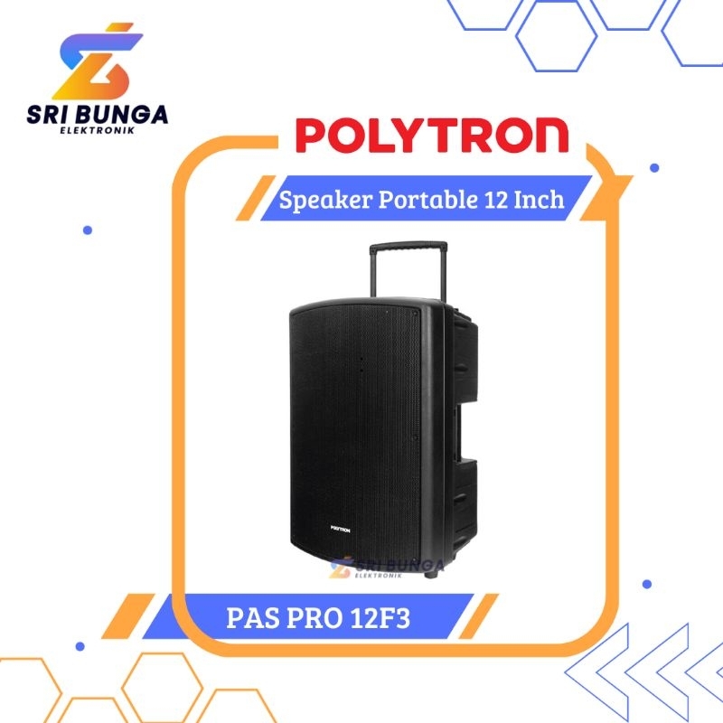 Jual Speaker Portable POLYTRON PAS PRO 12F3 12 Inch Bluetooth Karaoke 2