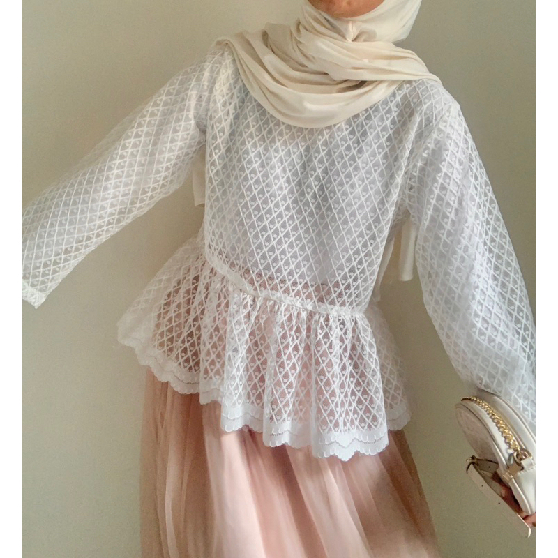 Novo Blouse Oblong Brokat 5913 main image 1