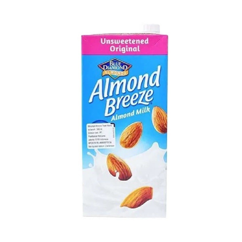 Jual ALMOND BREEZE ALMOND MILK UNSWEETENED ORIGINAL 946 ML Shopee