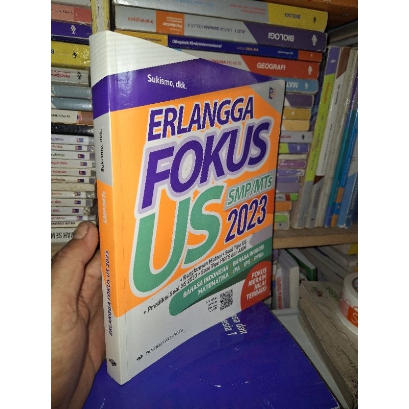 Jual BUKU FOKUS US SMP/MTS 2023 ERLANGGA | Shopee Indonesia