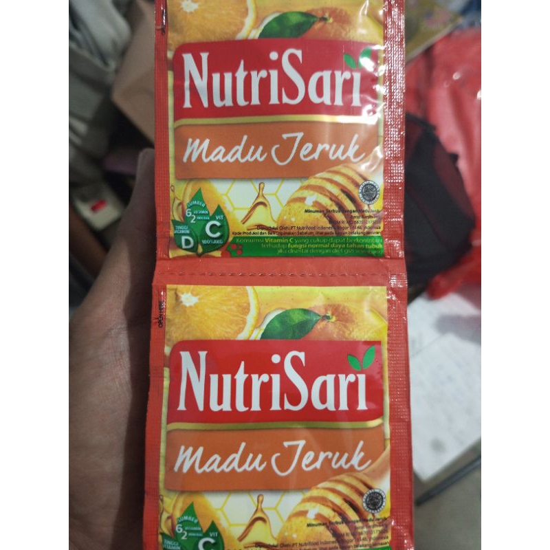 Jual Nutrisari All Variant Rasa Rentengan Isi 10 Sachet | Shopee Indonesia