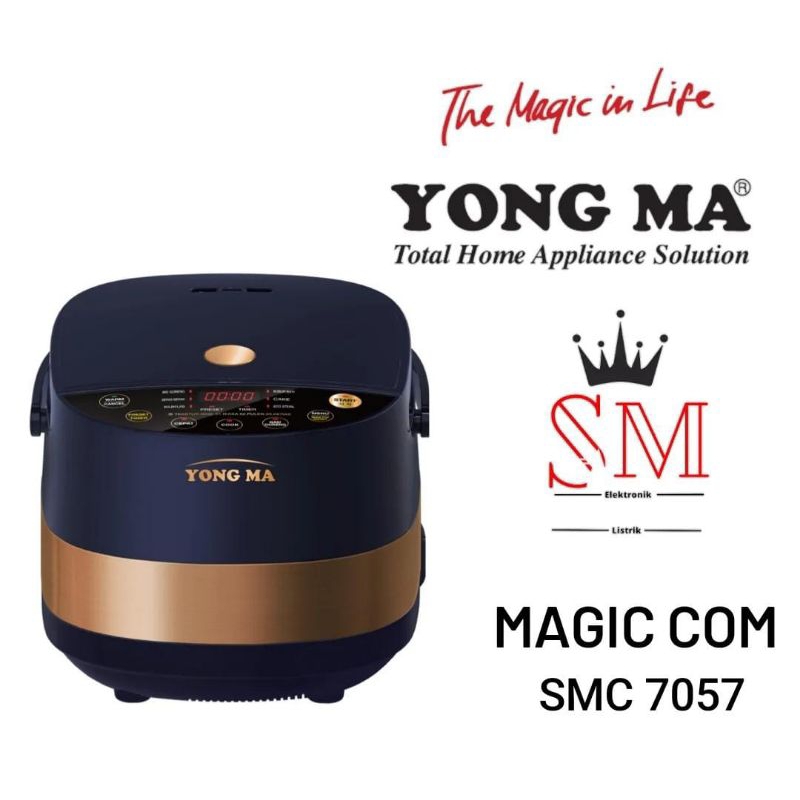 Jual YONG MA Magic Com Digital Rice Cooker SMC 7057 | Shopee Indonesia