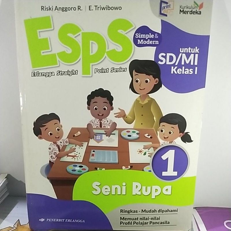 Jual Esps Seni Rupa Kelas 1 SD Merdeka | Shopee Indonesia