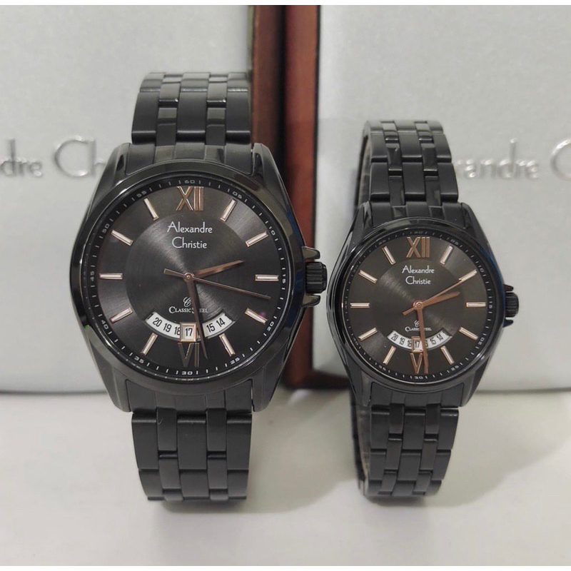 Jual Jam Tangan Couple Alexandre Christie Ac8673 Ac 8673 | Shopee Indonesia