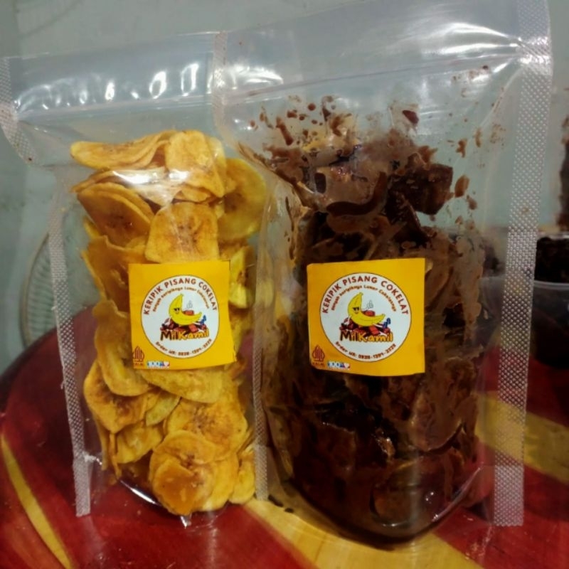 Jual Keripik Pisang Cokelat Lumer Shopee Indonesia