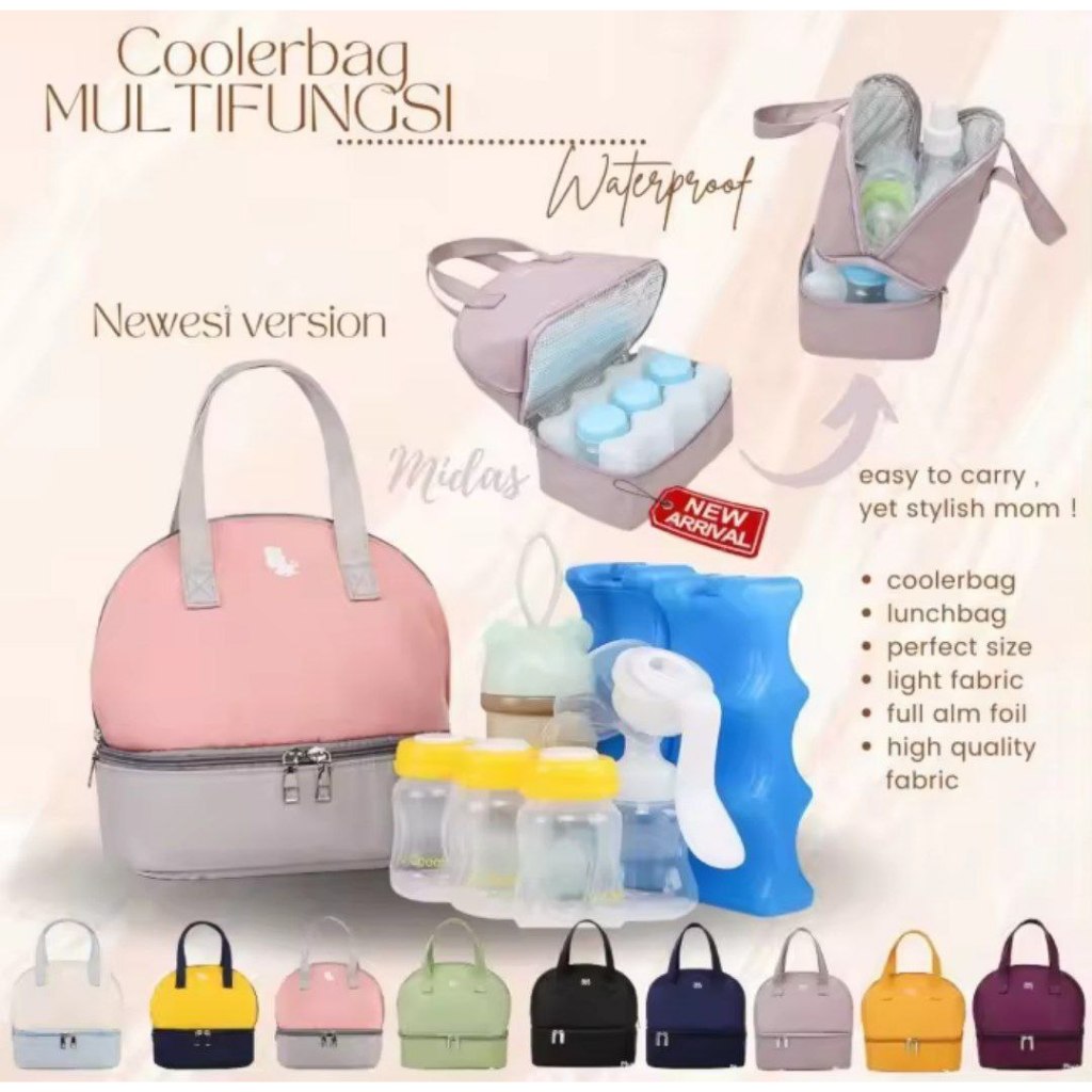 Jual Tas Asi Tempat Tas Pendingin Asi Cooler Bag Asi Thermal Insulated Tas Bayi Tas