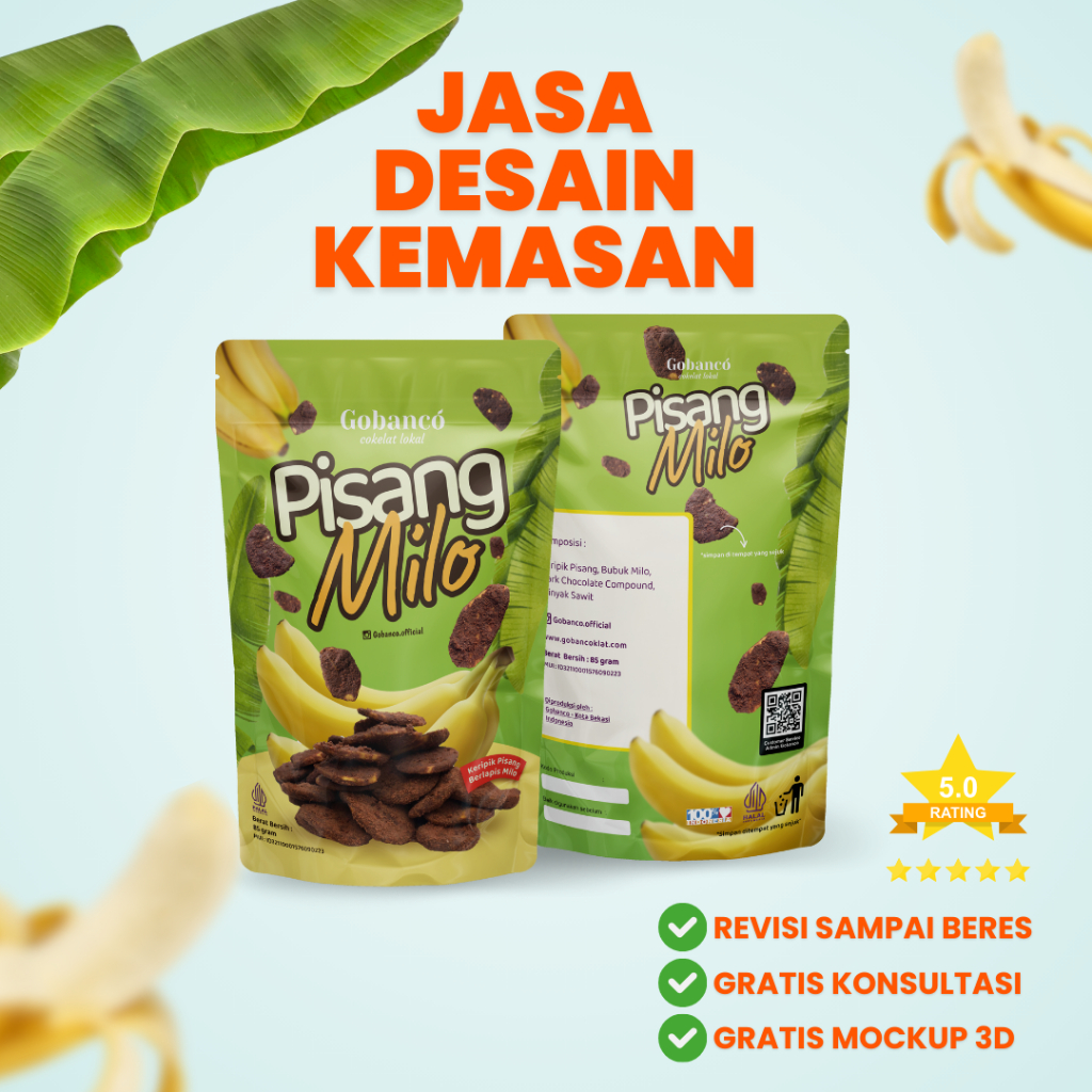 Jual Jasa Desain Kemasan Standing Pouch Box Label Stiker Botol Shopee Indonesia 5247