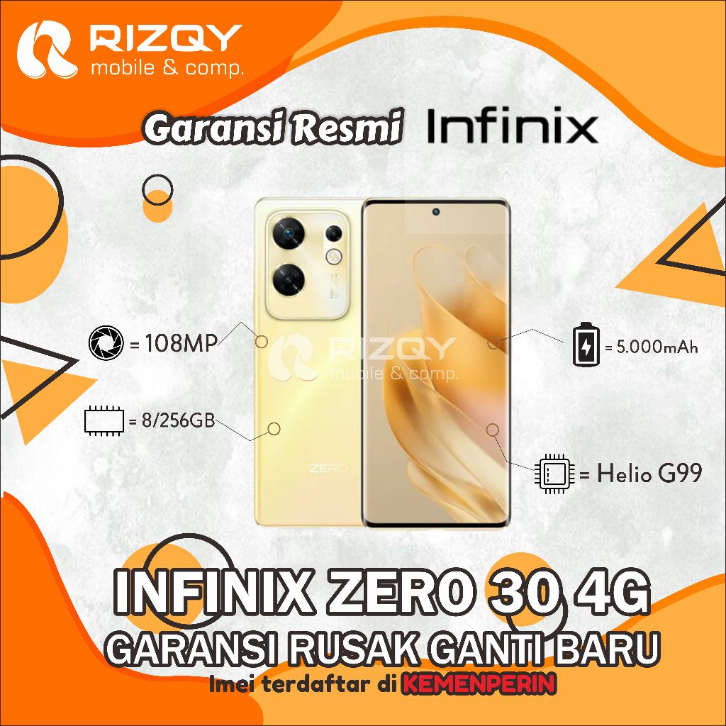 Jual INFINIX ZERO 30 4G 8/256GB GARANSI RESMI | Shopee Indonesia