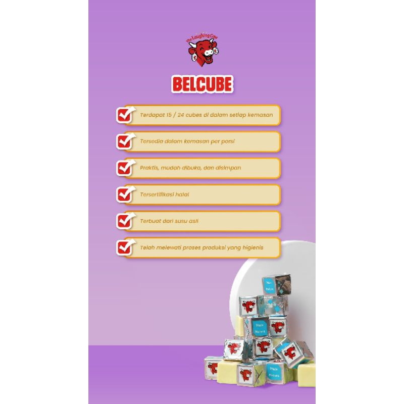 Jual BELCUBES CHEESE ONE BITE BLUE PACK | Shopee Indonesia