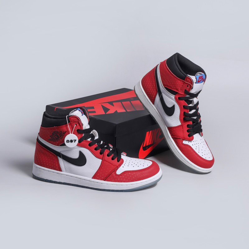 aj1 chicago spiderman