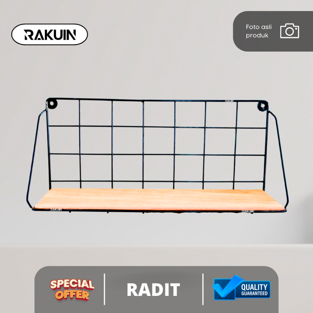 Jual RADIT - RAK DINDING KAYU DAPUR ,DEKORASI KAMAR ,RAK AESTHETIC ...
