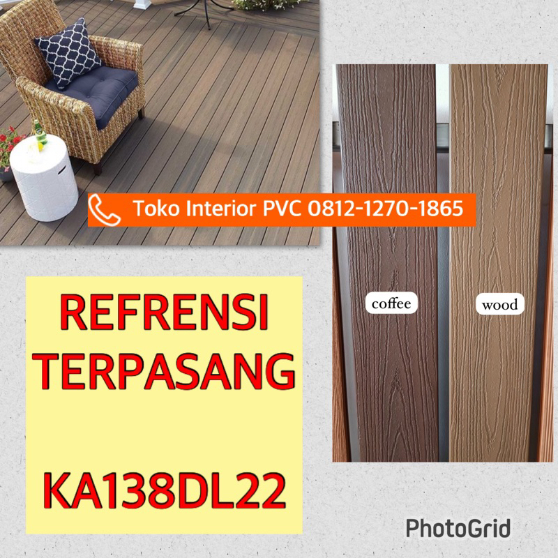 Jual Decking Wpc Outdoor Lantai Decking Wpc Kolam Renang Shopee Indonesia