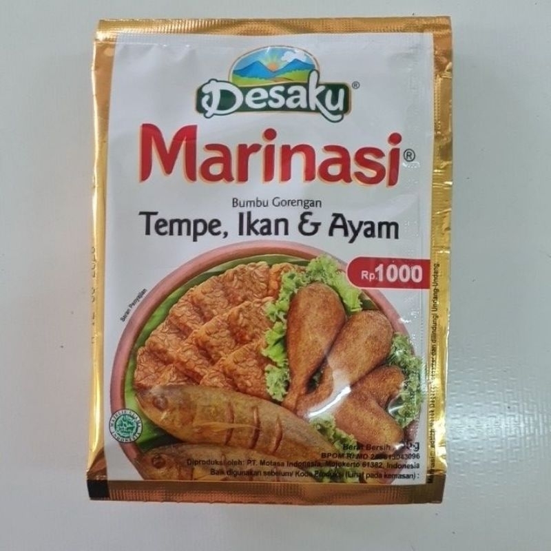 Jual Desaku Marinasi Bumbu gorengan Tempe, Ikan & Ayam | Shopee