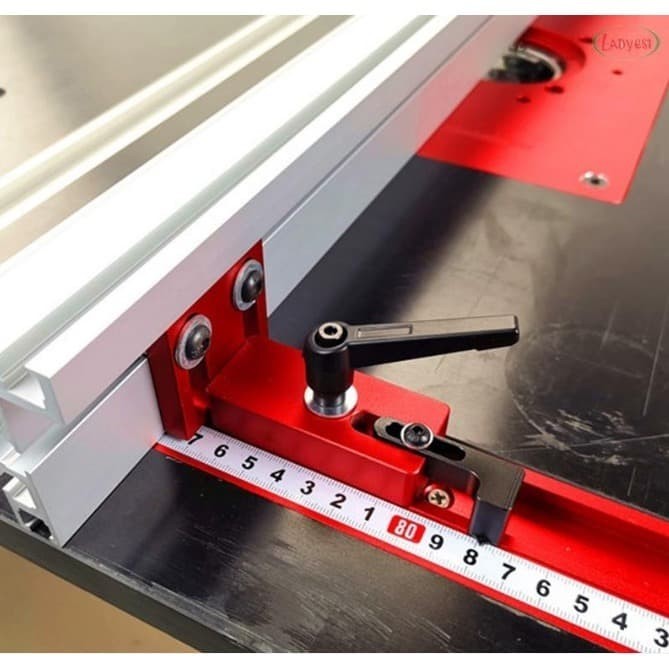 Jual T-TRACK 600mm T-Slot TIPE 45mm Miter Track Jig Aluminium Red ...