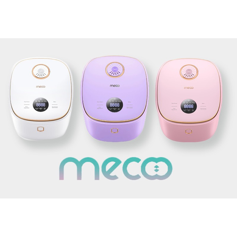 Jual Mecoo Aesthetic Rice Cooker Low Carbo Low Sugar Ceramic Coated Teflon Free 400 Low Watt 1