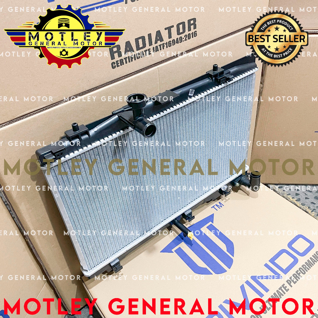 Jual RADIATOR ASSY TOYOTA SIENTA ALL NEW YARIS VIOS MANUAL MT 2016 2017 ...
