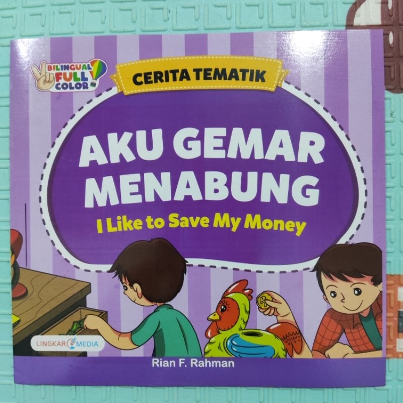 Jual Buku Cerita Anak Seri Cerita Tematik Bilingual Full Color - Aku ...
