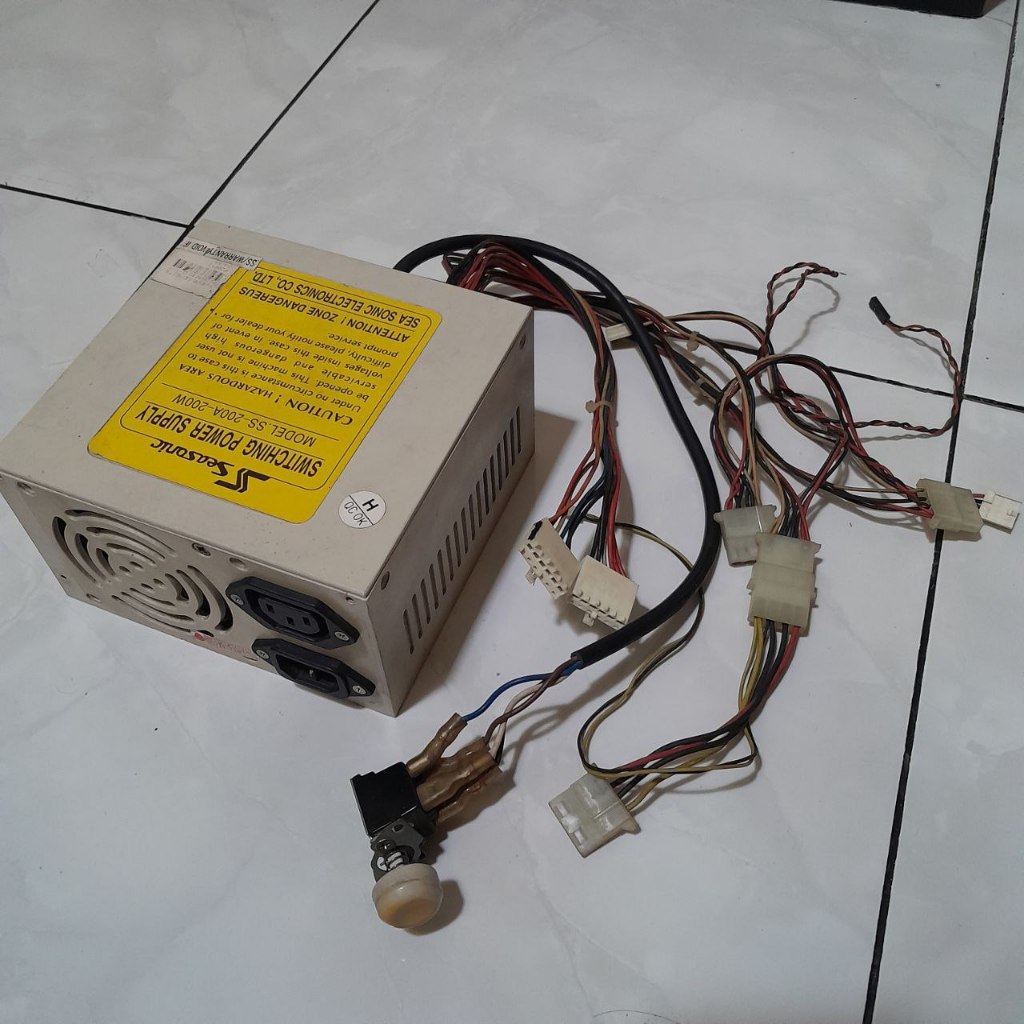 Jual Switching Power Supply Psu Seasonic Ss A W Komputer Jadul