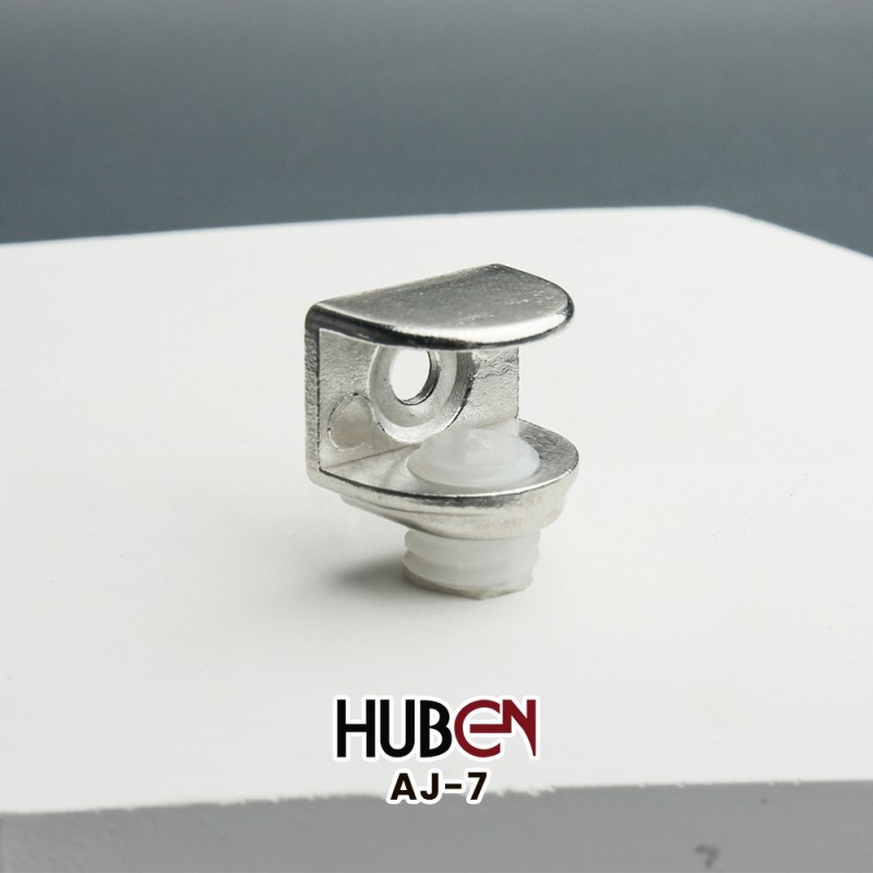 Jual HUBEN AJ-7 AMBALAN JEPIT KACA - GLASS SHELF SUPPORT FITTING ...