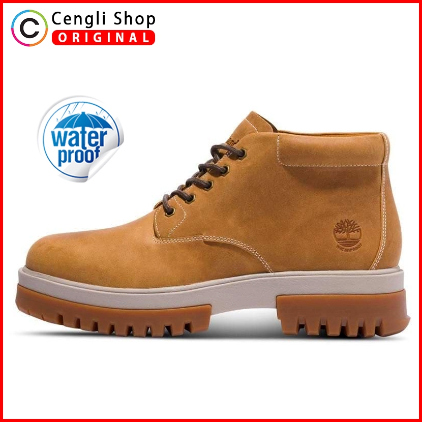 SEPATU BOOT TIMBERLAND PRIA ORIGINAL CASUAL KULIT ASLI BRANDED TM78