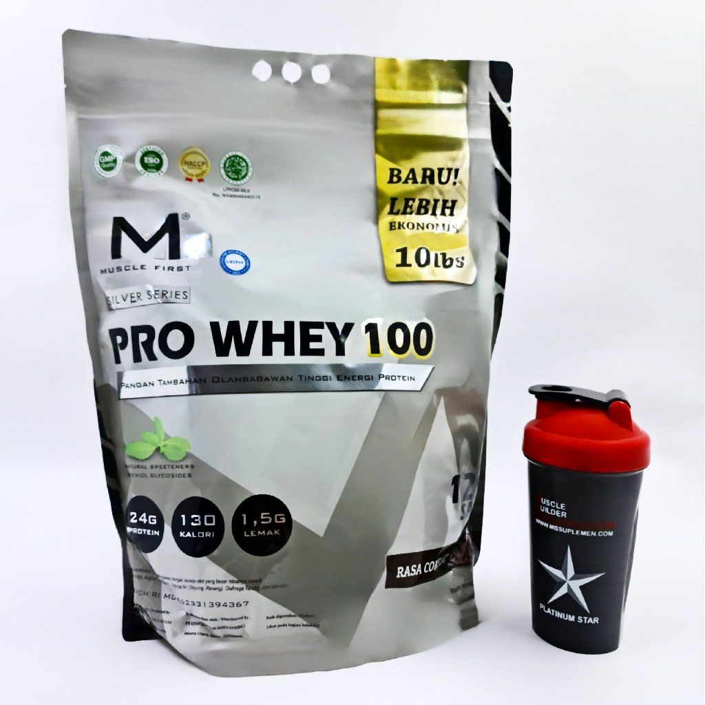 Jual Pro Whey 100 10 Lbs 4535 Gram Muscle First MuscleFirst Protein M1 ...