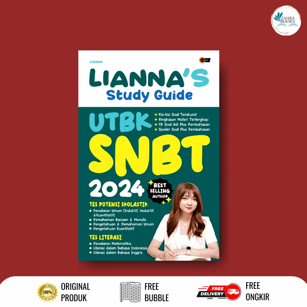 Jual BUKU LIANNA'S STUDY GUIDE UTBK SNBT 2024 By Lianna Nathania X The ...