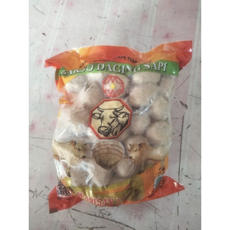 Jual Bakso Sapi Merk Warisan 319 Isi 50 600g Shopee Indonesia