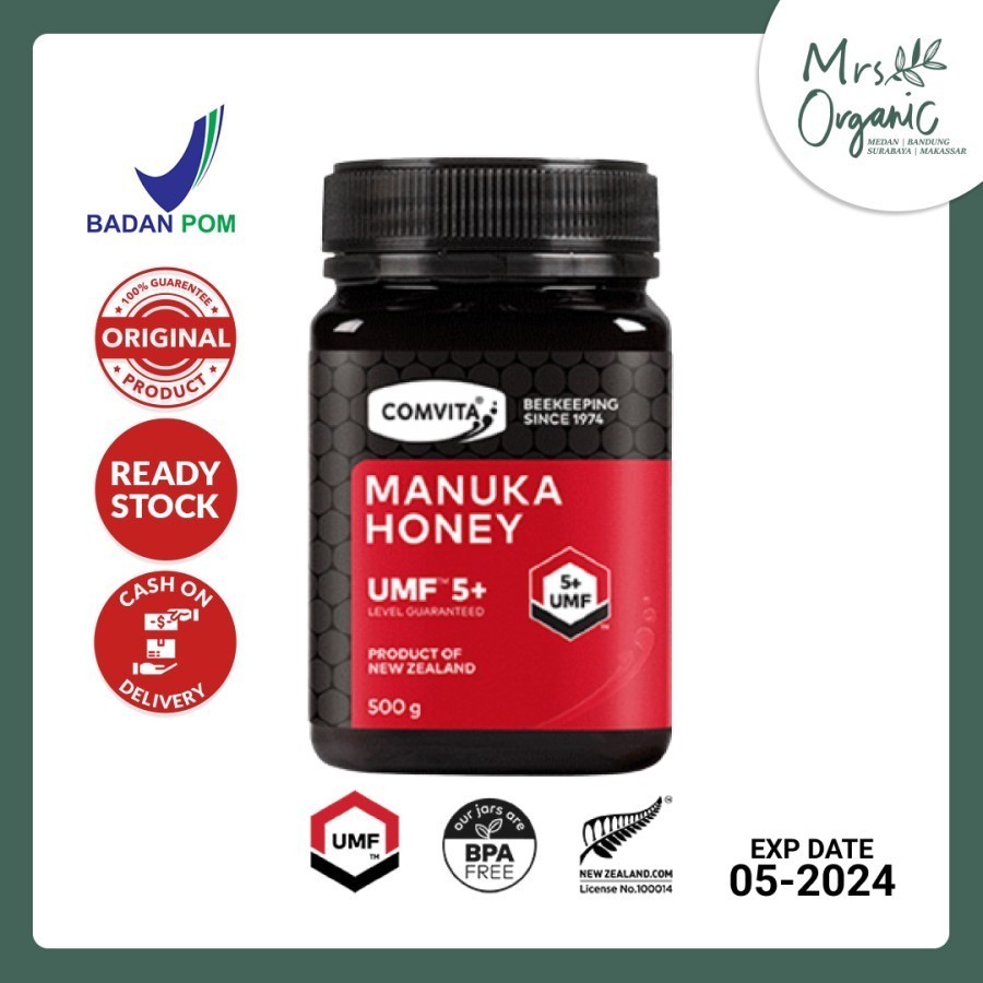 Jual Comvita Manuka Honey Umf 5 500 G Shopee Indonesia