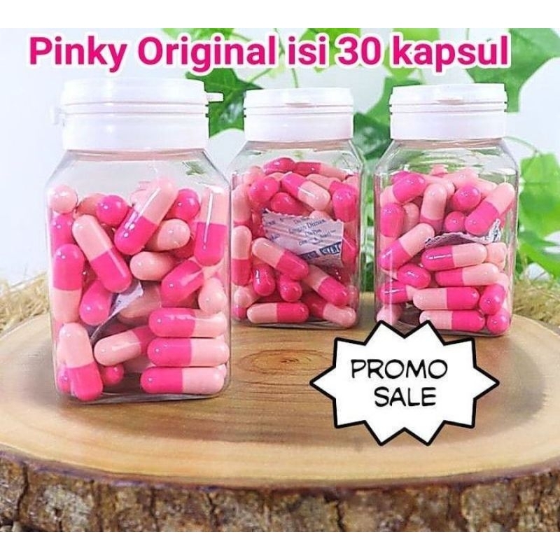 Jual PELANGSING/KAPSUL PINKY HOLOGRAM/OBAT DIET ALAMI/PINKY PIL/PIL