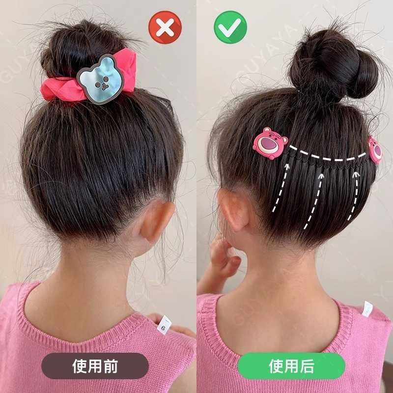 Jual Sirkam Rambut Anak Lucu Karakter Kartun Sisir Rambut Poni Tarik ...