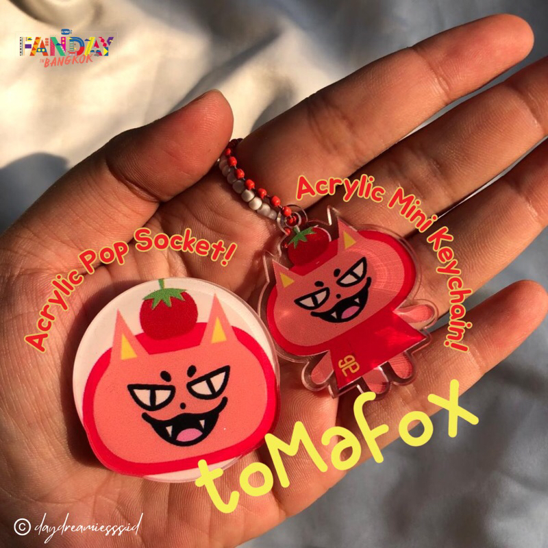 Jual ACRYLIC POP SOCKET AND KEYCHAIN GMMTV FANDAY CHARACTER IN BANGKOK ...