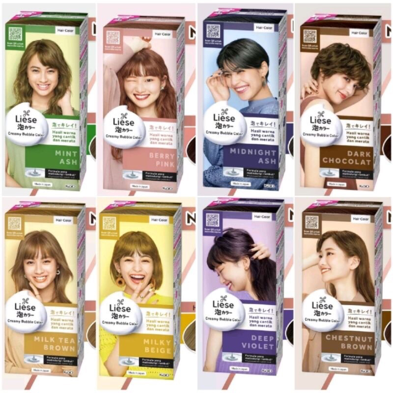 Jual Liese Blaune Creamy Foam Color Liese Blaune Bubble Hair Color