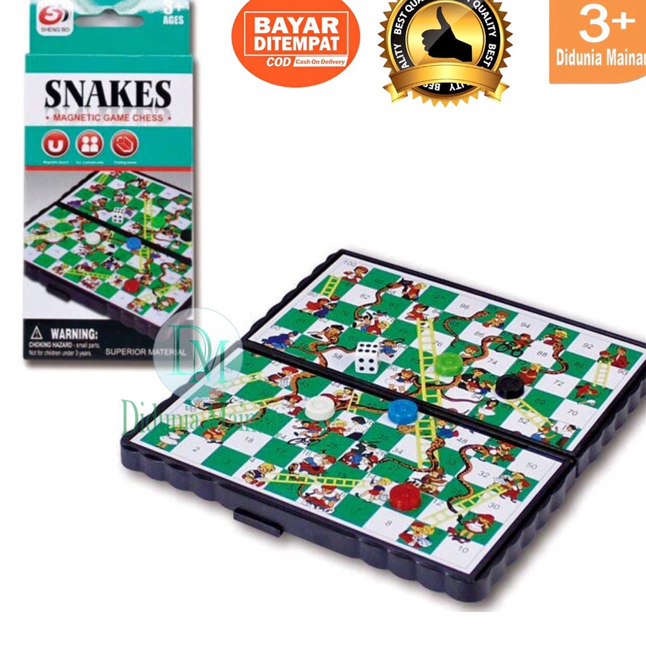 Jual Promo mainan edukatif anak ular tangga board game set