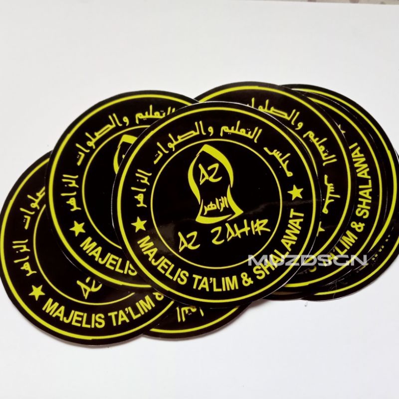 Jual Stiker az zahir mania, Stiker Logo Az Zahir | Shopee Indonesia