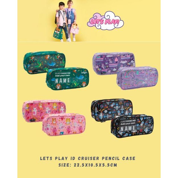 Jual Kotak Pensil Nama Id Pencil Case Lets Play Smiggle Shopee Indonesia