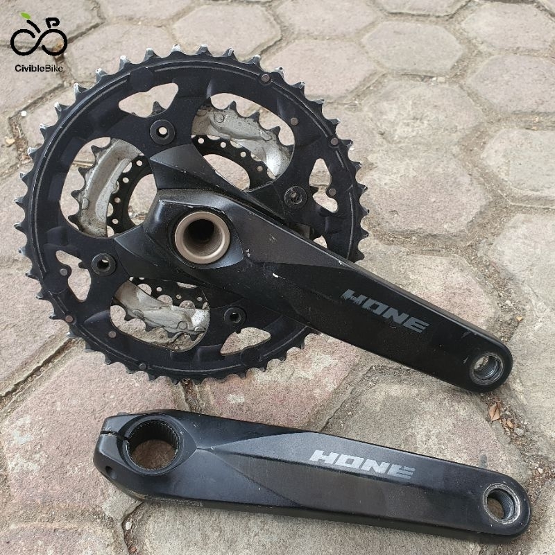 Crank Shimano Hone M600 44 32 24T MTB Touring Gravel Commuter