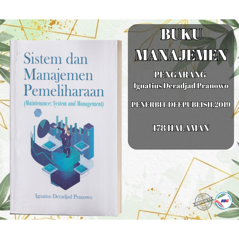 Jual BUKU SISTEM DAN MANAJEMEN PEMELIHARAAN | Shopee Indonesia