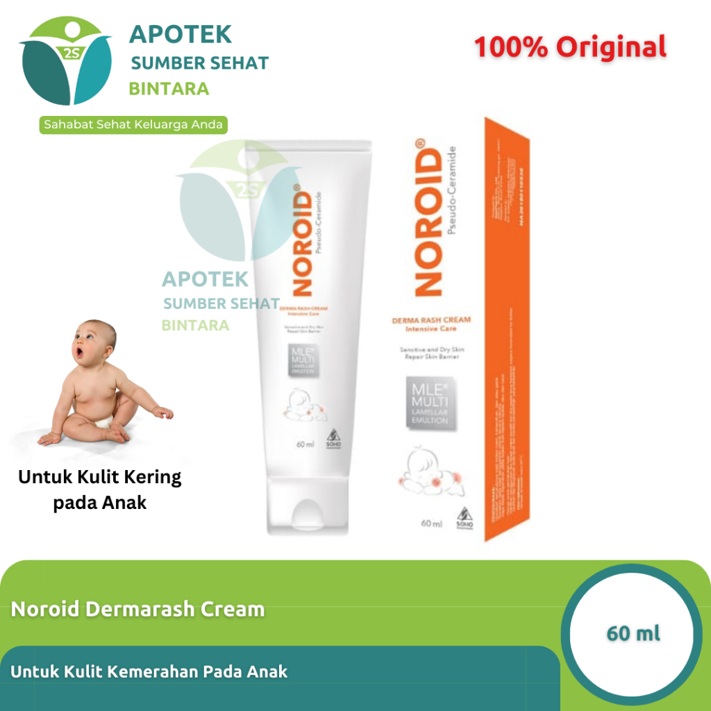Jual Noroid Dermarash Cream 60 ml | Shopee Indonesia