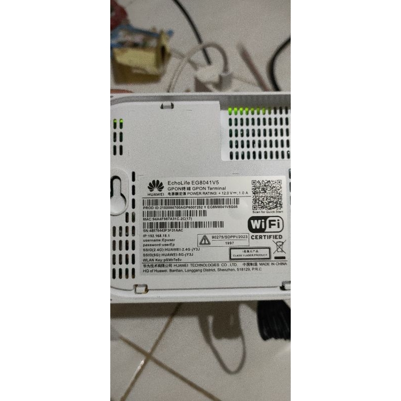 Jual Modem router Huawei EG8041V5 | Shopee Indonesia