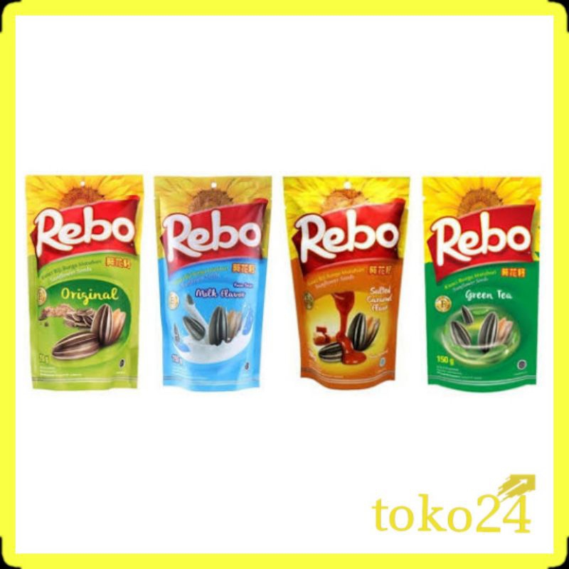 Jual Kuaci Rebo All Variant 140 gr | Shopee Indonesia
