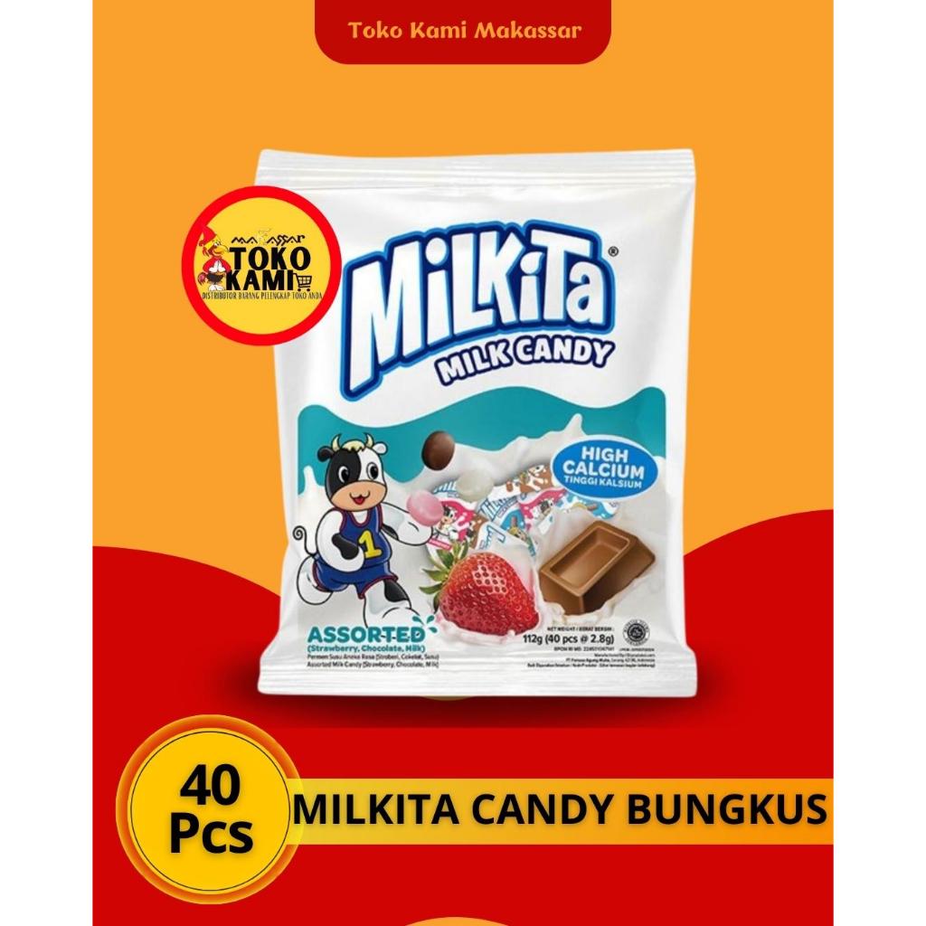 Jual Milkita Assorted Milk Candy Bag Isi Pcs Permen Susu Rasa