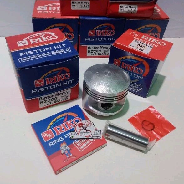 Jual PISTON KIT SEHER SET KAWASAKI BINTER MERCY KZ200/KZ 200 MERZY ...