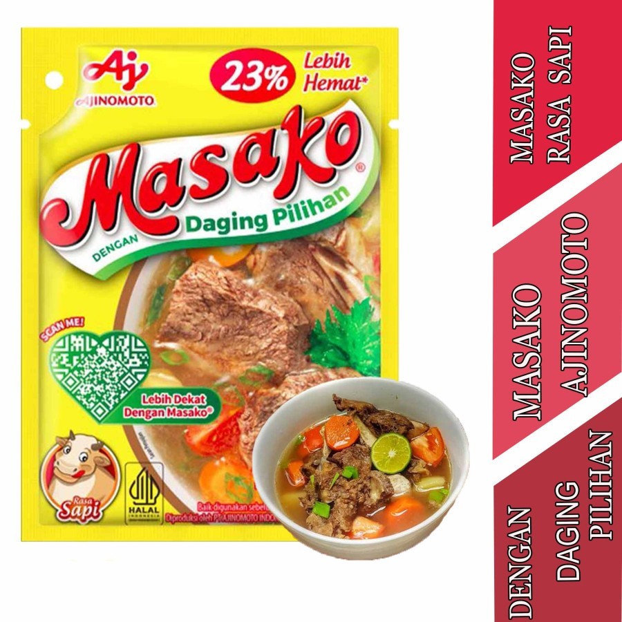 Jual Bumbu Instant Rasa Daging Sapi - Masako - Bumbu Penyedap Rasa ...